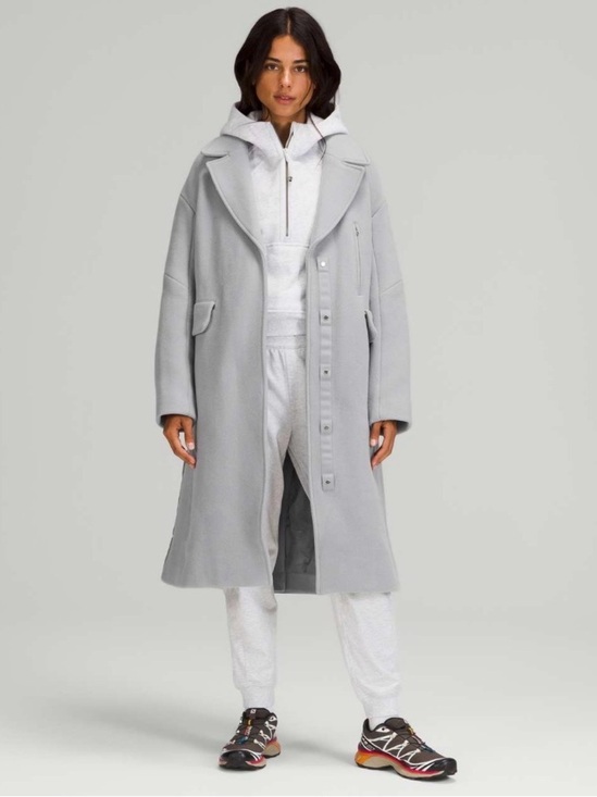 lululemon athletica Jackets & Blazers - Lululemon Wool Long Coat
